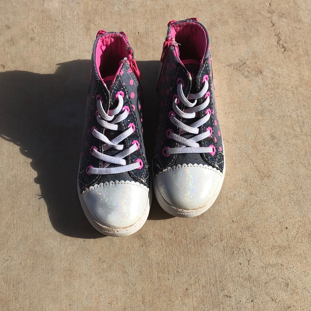 ‼️CLEARANCE 3 for $15‼️ Minnie Mouse High Tops Girls FIRM PRICE